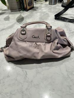 Light Lavender Coach Purse 