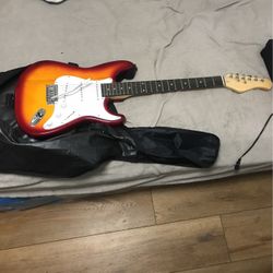 Electric Guitar With AMP