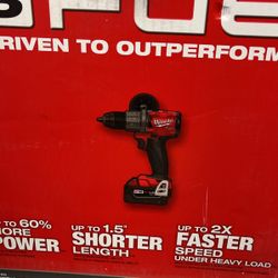 Milwaukee Hammer Drill W Battery 