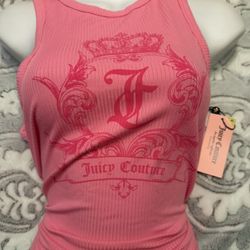Juicy Couture Pink Tank Top In XL❤️