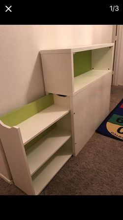 Ikea Flaxa Headboard With Sliding Shelf For Sale In Chandler Az Offerup