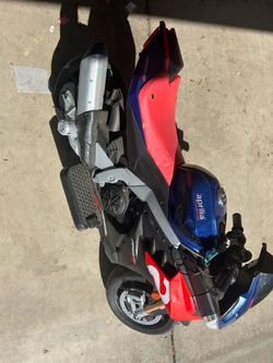 Boys electric motorcycle
