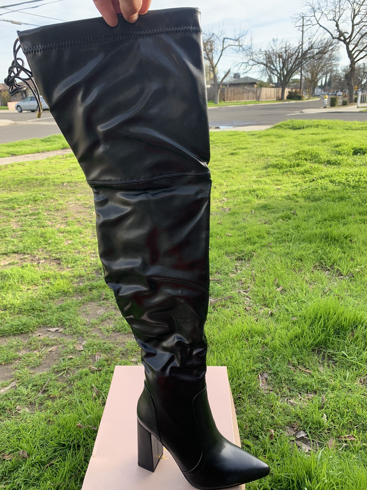 Sale - Women’s Thigh High Boots - Free Lance - Monica