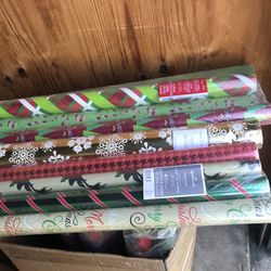 60 pcs Christmas gift wraps mixed
