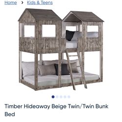 Bunk Bed Tree House Twin