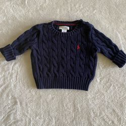 Knitted Ralph Lauren Infant Sweater 