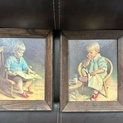 Two Picture Frames James Ingwerson  Boy