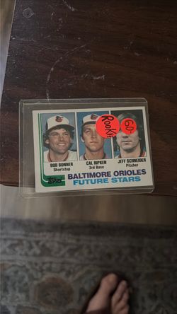1982 Topps Cal Ripken Jr. Rookie Card