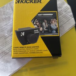 Kicker Remote Bass Control 