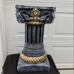 Medium Sized Stone Color Pedestal