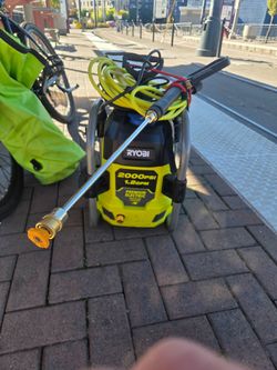 Ryobi electric pressure washer