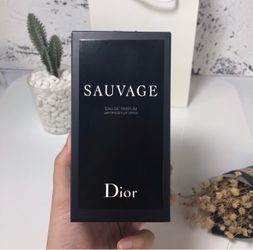 Dior Sauvage Eau De Parfum 3.4oz / 100ml Men Cologne New & Sealed In Box