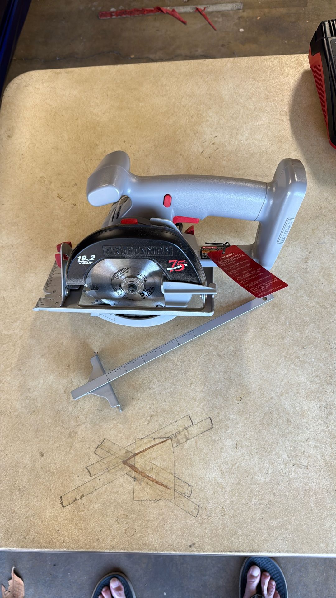 Used Craftsman Skill Saw 19.2v