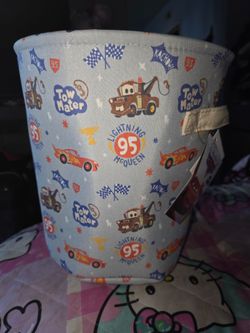 Disney Cars storage bin/bucket