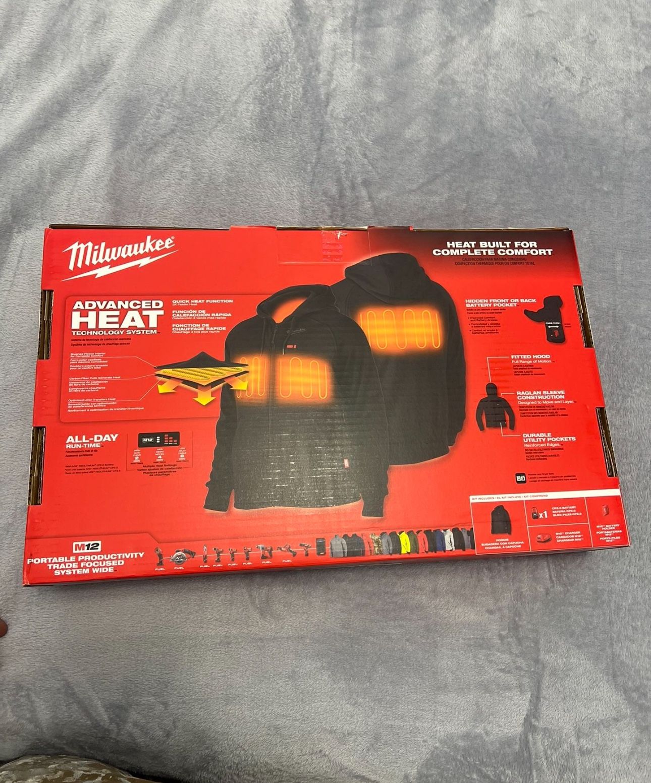 XL Milwaukee heated jacket