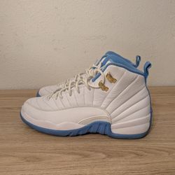 Size 8Y - Jordan 12 Retro Mid University Blue - 510815-127