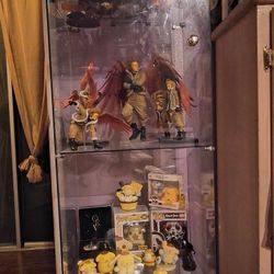 Glass display Case 4 Shelf 