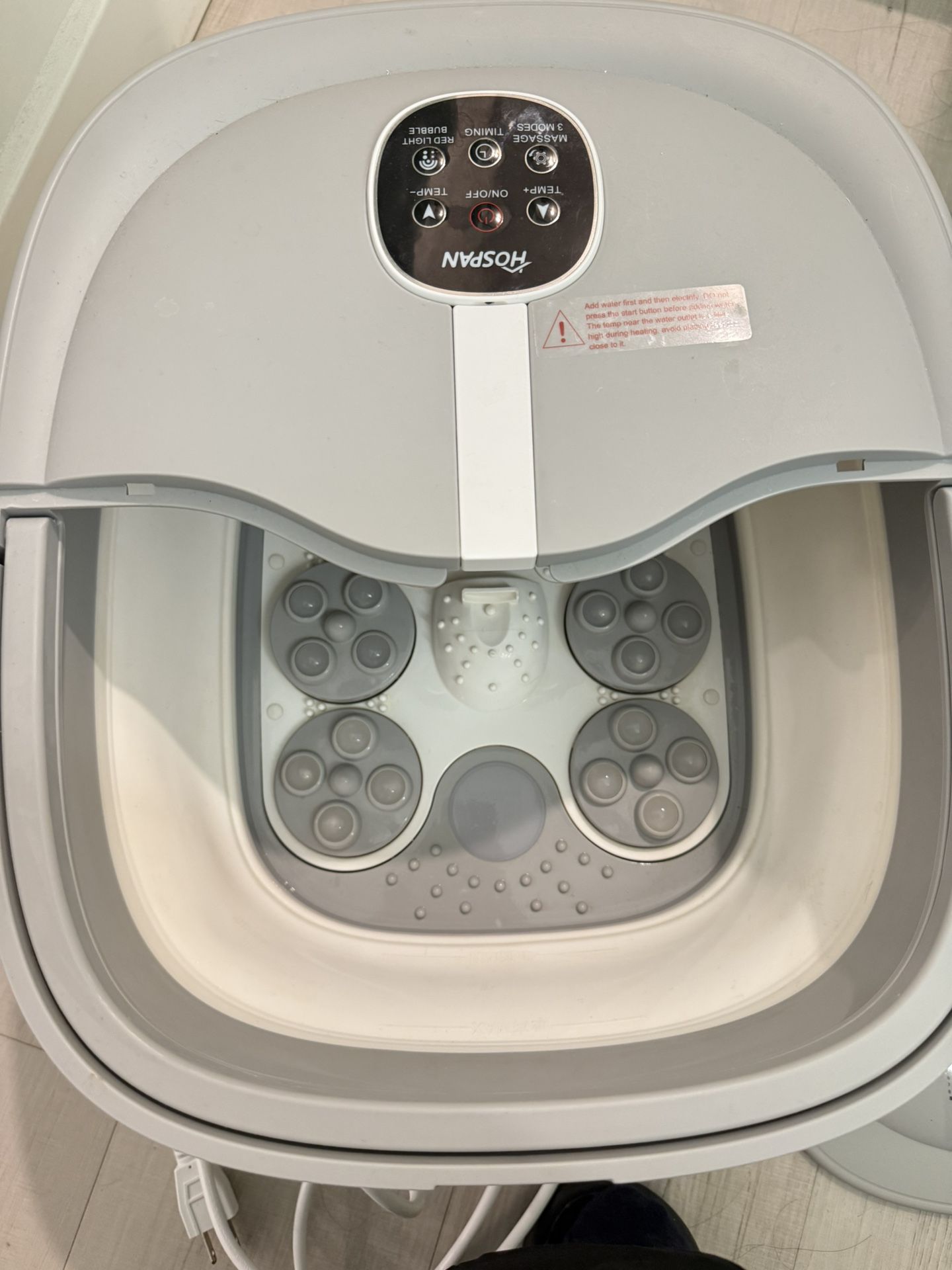 HOSPAN Foot Spa & Massager — Foldable