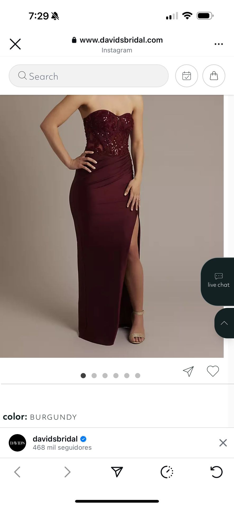 David Bridal Dress