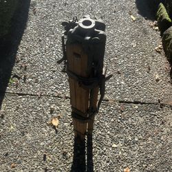 Antique Wooden Tripod