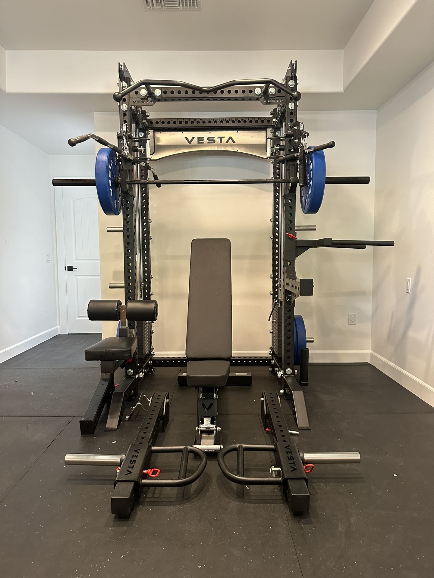 Vesta Fitness PRO SERIES 2-1 Ultimate Half Rack Functional Trainer/Gym Equipment/ Home Gym/ Fitness/ FREE DELIVERY 🚚