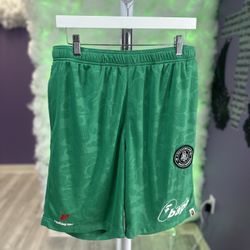 Bape Soccer Shorts Green Camo 