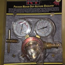 Kt Industries Precision Medum Duty Acetylene Regulator 