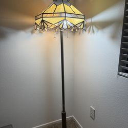 Tiffany Style Stained Glass Floor Lamp