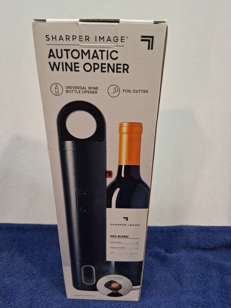 Sharper Image Automatic Wine Bottle Opener 