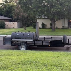 Custom Built Smoker Trailer
