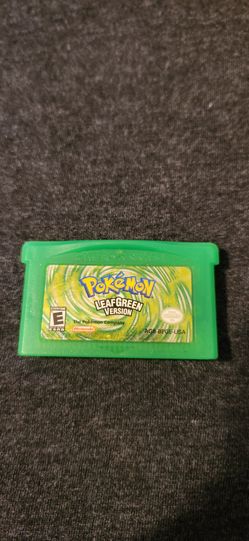 Pokemon Leaf Green Gameboy Advance