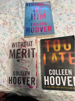 3 Colleen Hoover books