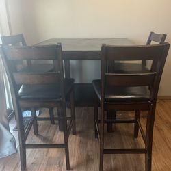 Table And 4 Chairs