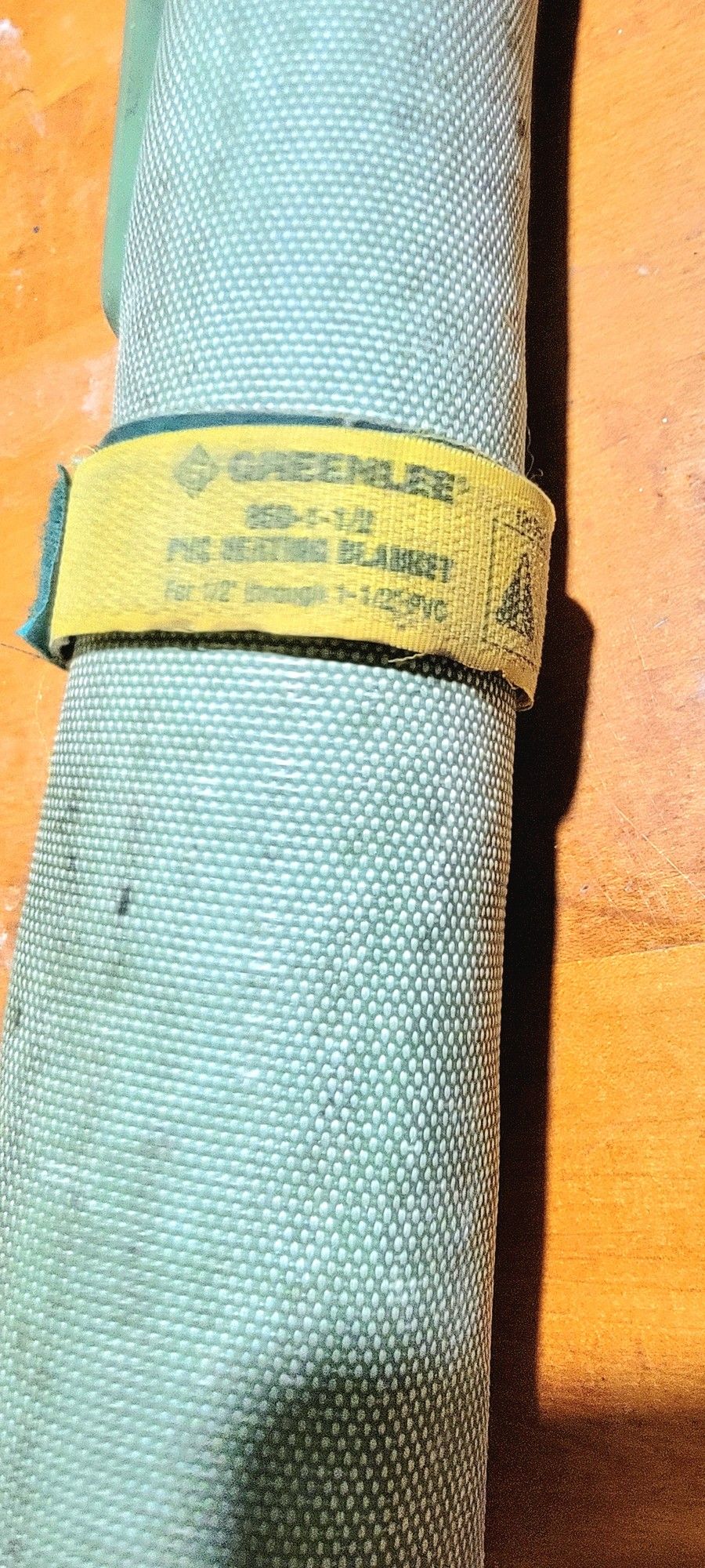 Greenlee 1/2" to 1-1/2" PVC conduit heating blanket.. ugly but works great