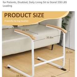 Chair Couch Stand Assist, Chair Couch  for Elderly sit to Stand, Standing aids & Supports Assist Devices(24.0IN*25.6IN)