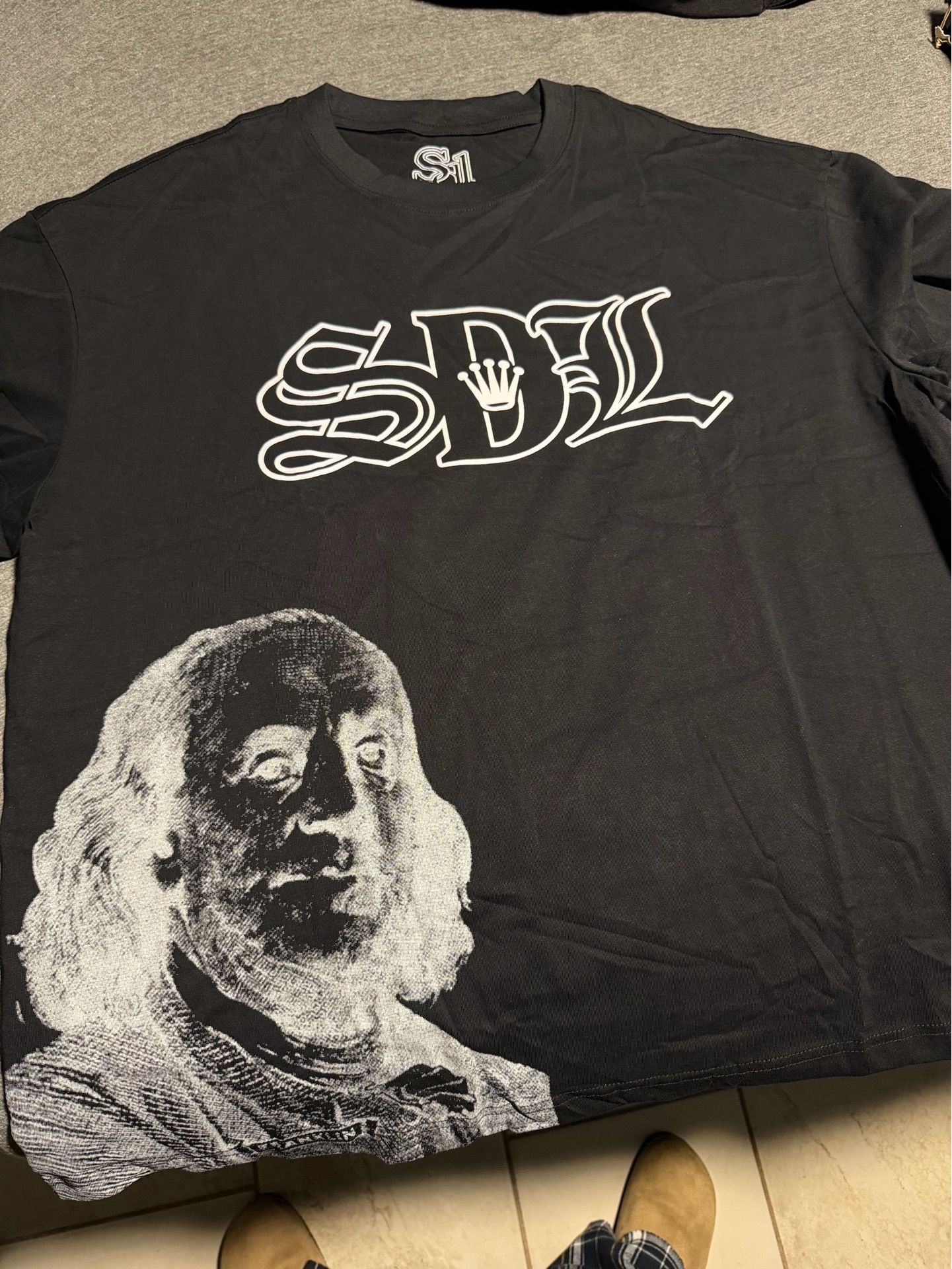 SDL tee sizes large and XL