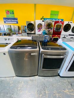 Washer and dryer no credit needed
