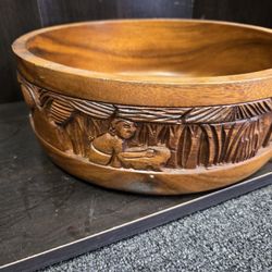 Decorative Wooden Bowl