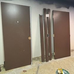 Commercial Doors With Metal Frame