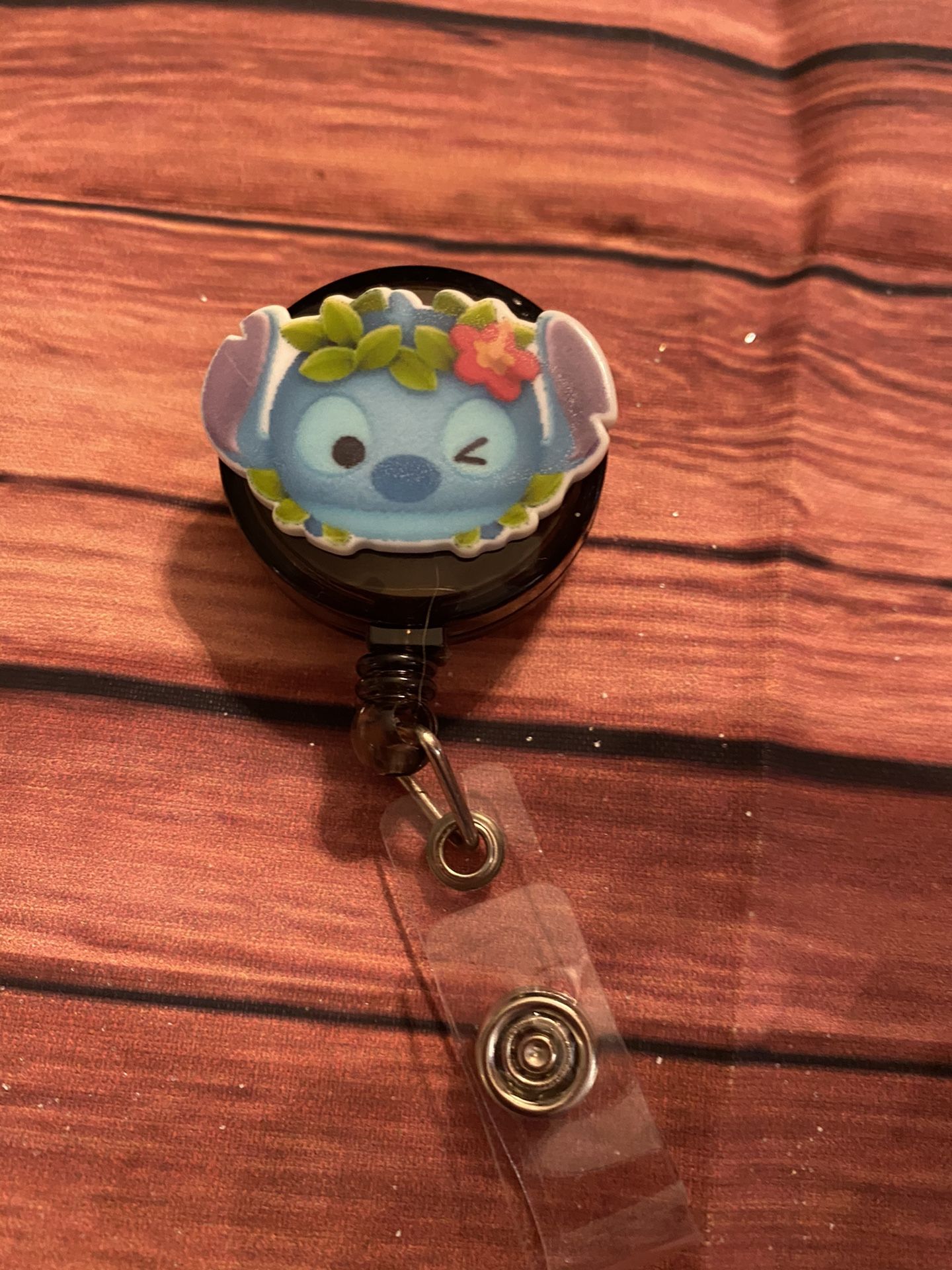 Disney stitch badge reel