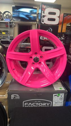 20” CUSTOM FINISH REPLICA MOPAR WHEELS ! 