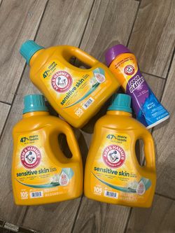 Arm Hammer Detergent and softener All For $25