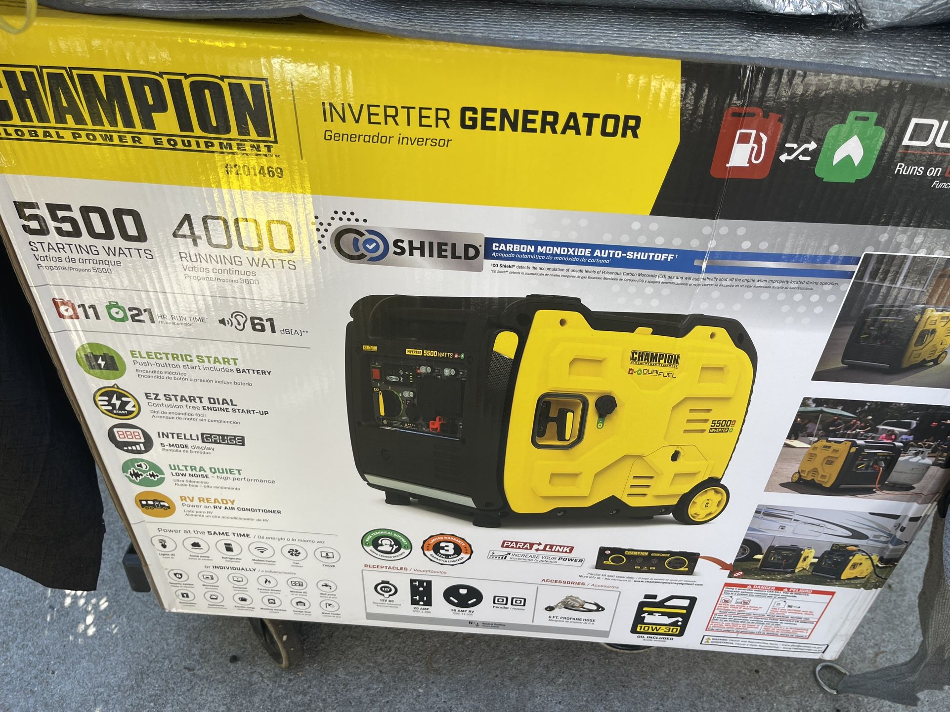 Champion 5500 Watts
