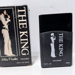 Elvis Presley The King Cologne 3.45 oz 102ml Vintage Collectible Fragrance