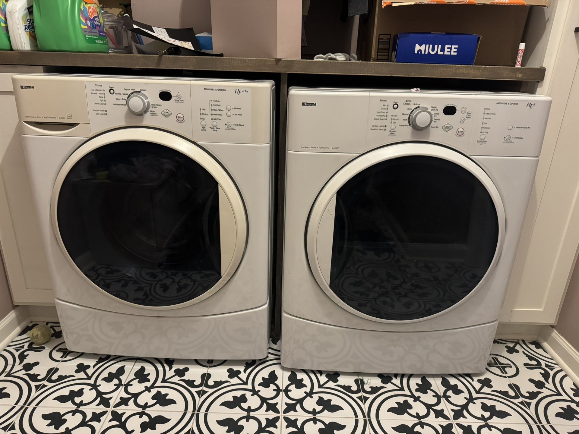 Kenmore HE Plus Washer And Dryer Combo 