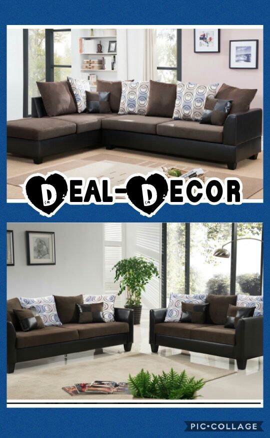 Chocolate Micro Fiber Sofa Set