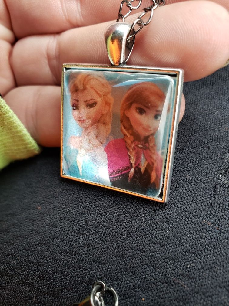 Custom Cabochon necklaces/earrings set