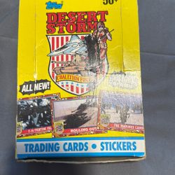 Desert Storm Trading Cards 