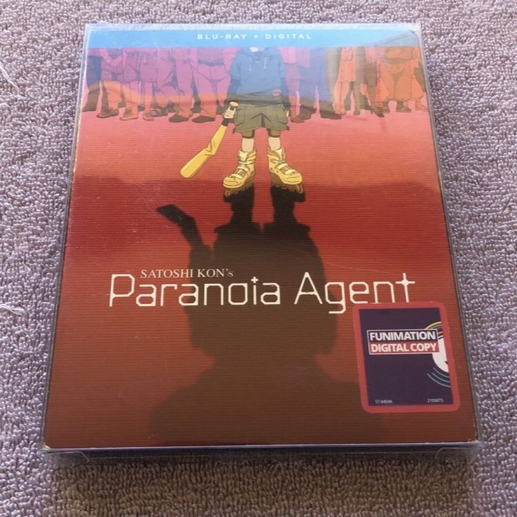 Paranoia Agent Blu-Ray With Slipcover And Protective Case