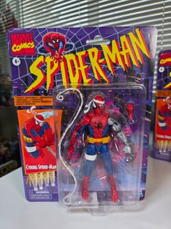marvel legends cyborg spider man